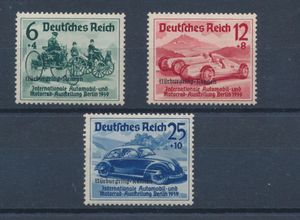N° 695/97 '1939 Nürburgring- Rennen' with photo certificate, vf (MI €300)