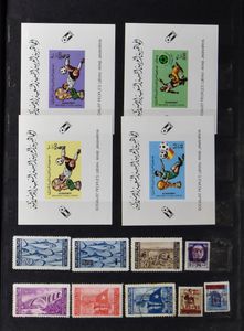 Jersey ** (in 1 album) and miscellaneous( in 2 stockbooks) including Italy, Fiume, Yugoslavia, It. territories, Portugal, France, vf/f/to be checked.