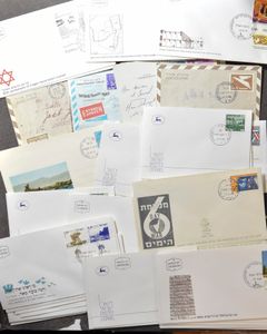 Accumulation of FDCs, airmail pieces, etc.. (215 items)