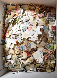Various countries, 10,000s of stamps in 2 boxes, f/to be checked.