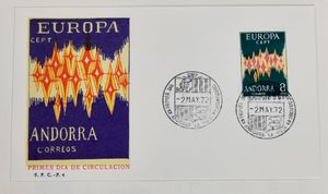 1956/1984 Quasi volledige verzameling in Davo album, incl. blokken met o.a. Liechtenstein 1960, Spaans Andorra 1972 FDC, zm 