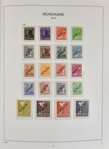 1946/1990 Collection in Davo album mint from 1967 onwards, also some mint before 1960, vf