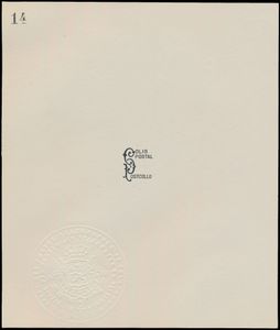 TR 168/169 Ministervel Genummerd 14 -