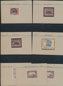 Small collection, fortune cancels, documentation present with the lot, vf