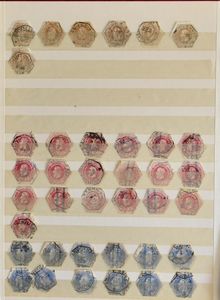 Mooie samenstelling van 200-tal telegraafzegels, oa TG6 x18, TG7 x24, TG10* … Zeer hoge cataloguswaarde, zm/m/ntz (OBP +€3000)