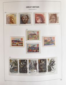1991/2003 Verzameling in Davo LX, 582£ face value , detail bij lot, zm 