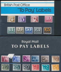 1980/2000 Enorme hoeveelheid boekjes en presentation packs w.o. Wedgewood, 