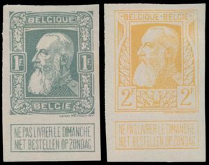STES 2411/17 Proeven van de plaat op wit of geelachtig papier uit de plaat van 50 (zonder gom *), zm