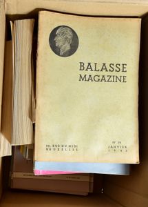 Balasse magazine (58x) tussen n° 28 en 289 + catalogus Balasse 1949 (2 delen)