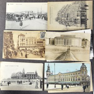 Ostend, including diptych, some better ones (14 items)