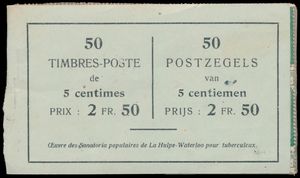 A13a(2) 'Les perles' Qualität bitte ansehen (OBP 840 €)