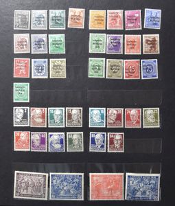 Various items in albums and stockbooks, including many GDR, vf/f/to be checked