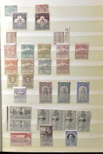 San Marino and Liechtenstein in albums and stockbooks, vf/f/to be checked