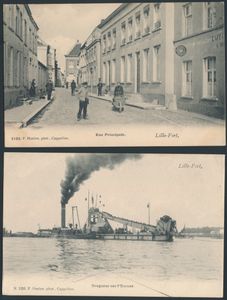 Fort de Lillo, très belles vues sur le village et sur l'Escaut, tout Hoelen (6 pièces)