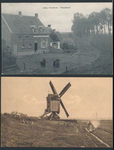 Oorderen, divers éditeurs dont Meesthoof, moulin, etc. (9 pièces)