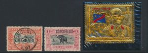 1886/1885, accumulation in stockbook of sets and individual stamps, with Etat Indép. du Congo, Congo Belge, Ruanda-Urundi, Rép. du Congo, Katanga, etc.. to examine carefully.