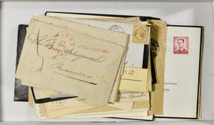 Verzameling documenten vanaf voorlopers tot aan WO I, 36 documenten in totaal, met enkele leukere stukken, zm/m/ntz