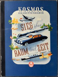 Kosmos Sigarettenbilder, w.o. wielrenners, Oldtimers, enz...