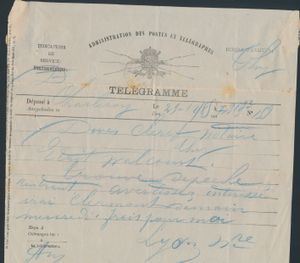 1885/1930 Samenstelling 71 telegrammen met diverse afstempelingen, zm/m/ntz