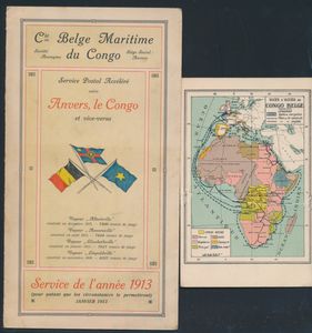 Cardboard leaflet from the 