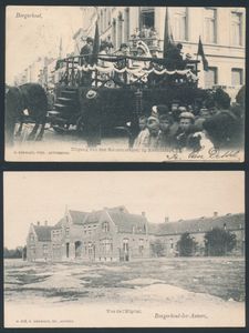 Borgerhout, belle composition cartes anciennes, pas de doubles (58 pièces)