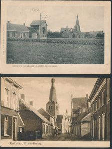 Baarle Hertog, belles vues du village, y compris la Kerkstraat, le moulin, etc..... (6 pièces)