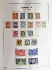 1950/1990 Verzameling in Davo LX, zm/m