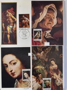 ART : Rubens 400 années (en 1977), collection sur entiers postaux, dont certains allemands, principalement belges, tb/b/à voir.
