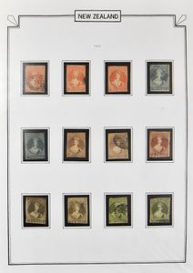 1855/2005 Collection en 3 classeurs avec section classique, très nombreuses années complètes, mélangées **/* et oblitérées, tb/b/à voir