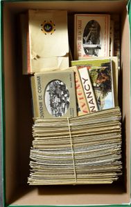 Diverse plaatsen, w.o. ZK-boekjes, Versailles, Paus, enz. (+/-350 stuks)