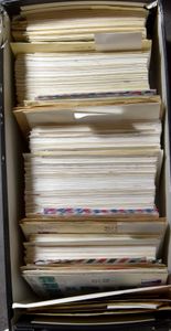 Accumulation of covers and FDCs, +/- 500 items, vf/f.