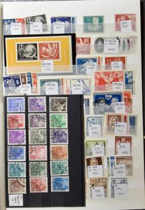 Various countries remnants including much Germany, in books and folders, vf/f/to be checked.
