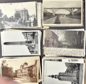 Lieux divers, cartes anciennes (160 pièces)