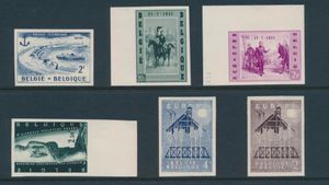 1957 Accumulation, 4 sets, vf (OBP €345)