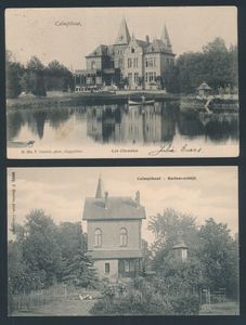 Heide Kalmthout, toutes les vues anciennes de villages et de heules, dont 2 Hoelens, pas de doubles (27 pièces).