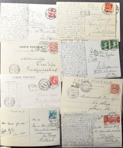 Large lot, mainly Belgium, also various countries (+/-2100 items)
