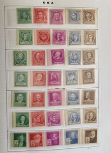 1851/1989 Behoorlijk gevulde verzameling in 3 Davo albums met veel postfris w.o. groot aantal hoge waarden, zm/m/ntz