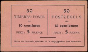 A14b (2) 'Roter Umschlag, La Royale Belge' , einwandfrei/schön (OBP €1000)