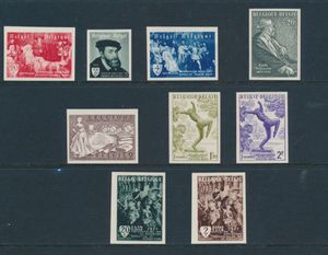 1955 Accumulation, 5 sets *, vf (OBP €232)