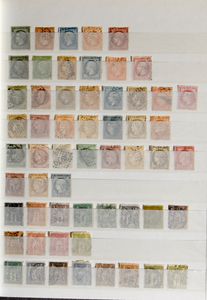 Collection in stockbook from classic onwards, with better stamps including Transatlantique *, Ader gest., Famous Men, vf/f/to be checked.