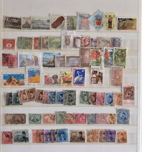 Miscellaneous items outside Europe in ring binder including mint China, vf/f/to be checked
