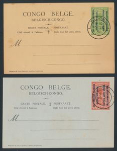 E.P. Stibbe N° 7 and 8 cancelled 