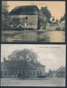 Diverses localités, dont Ranst, Oorderen, etc., belles vues de villages (12 pièces)
