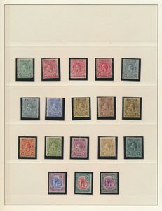 N° 108/120 (+ all main varieties of the 1d., 2d. and 3d.