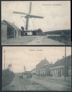 Lillo, belles vues de moulins, tous Hoelen (4 pièces)