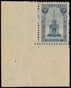 N° 164A in hoekbladboord, iets onregelmatige tanding, goede centrage, met fotocertificaat van blok van 4 (deze zegel komt hieruit), zm (OBP €750)