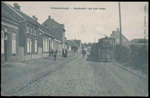 Wilmarsdonk, 'tramway à vapeur', très belle vue du village (Hoelen) (1 pièce)