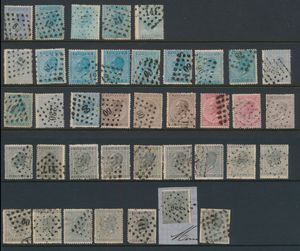 Nos 17 (16x), 18 (17x), 19 (3x), 20 (2x) et 21 Jolie composition, tb/b/à voir