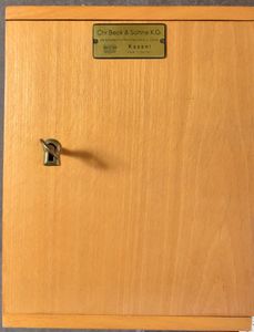 Special stamp microscope in box
