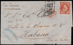 1863 N° 17A Empire 